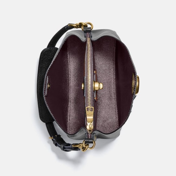 Polished Pebble Leather Charlie Bucket Crossbody - authentic - Picture 2 of 4